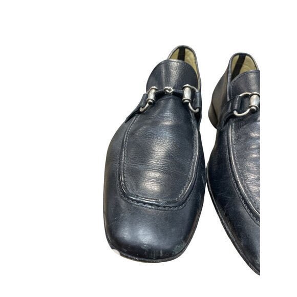 Magnanni Mens From Spain Black Leather Loafers  Size 11 SKU 9482 - Picture 14 of 16